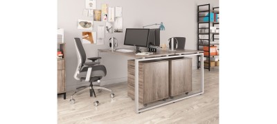 Стол письменный Q-140 (Loft Design (Лофт Дизайн)) 490133