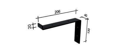 Полка Z-100-16 (Loft Design (Лофт Дизайн)) 490613