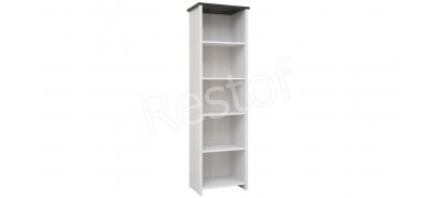 Стеллаж Порто (REG/60) (BRW (Black Red White)) 264110