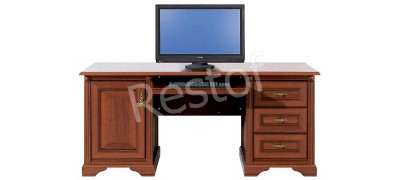 Стіл письмовий Стіліус (NBIU170) (BRW (Black Red White)) 264404