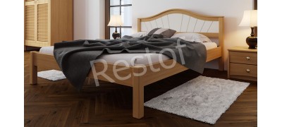 Кровать Италия (мягкое изголовье) (Червоноградский ДОК) 91113
