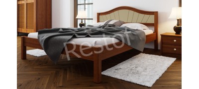 Кровать Италия (мягкое изголовье) (Червоноградский ДОК) 91113