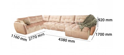 Угловой диван BROOKLYN 2 (модульный) (Davidos) 141202