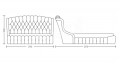 Кровать Глория (с механизмом) (DLS (ДЛС)) 61304