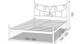 Кровать Луиза (Металл Дизайн) 3111120