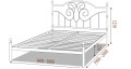 Кровать Офелия (Металл Дизайн) 3111116