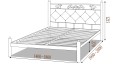 Кровать Стелла (Металл Дизайн) 311159