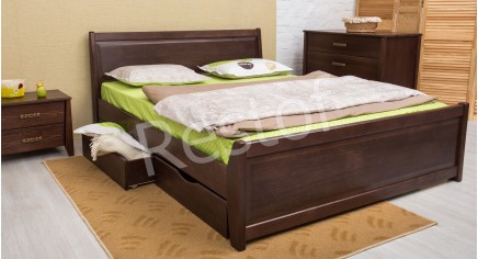 Ліжко Сіті з фільонкою і ящиками