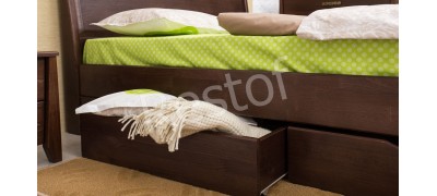Ліжко Сіті з фільонкою і ящиками (Олимп) 121122